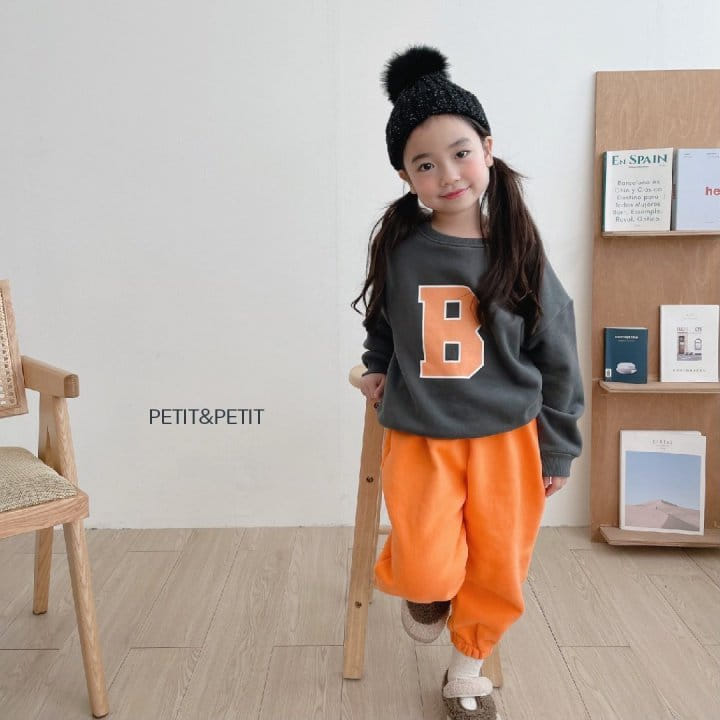 Petit & Petit - Korean Children Fashion - #magicofchildhood - B Top Bottom Set - 7