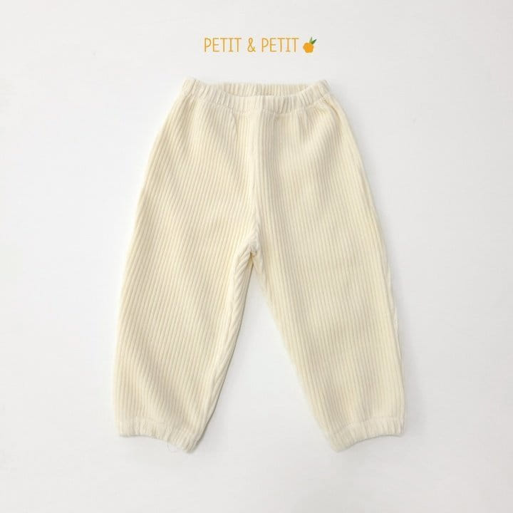 Petit & Petit - Korean Children Fashion - #magicofchildhood - Veloure PAnts - 2