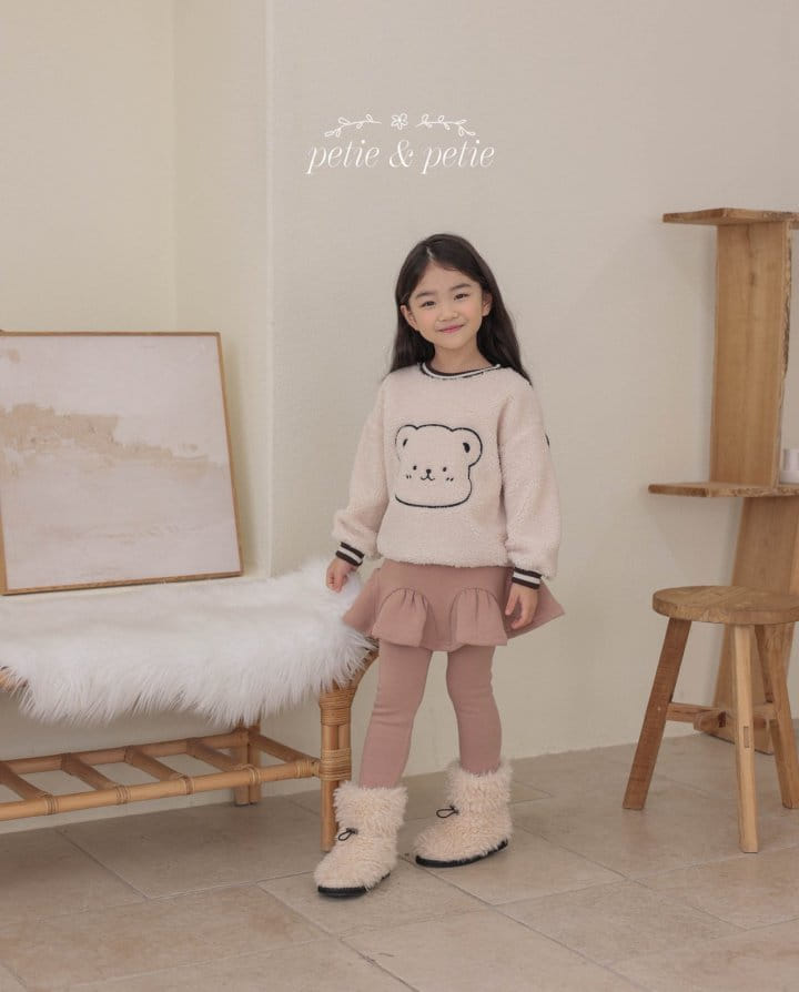 Petit & Petit - Korean Children Fashion - #minifashionista - Bear Sweatshirt - 6