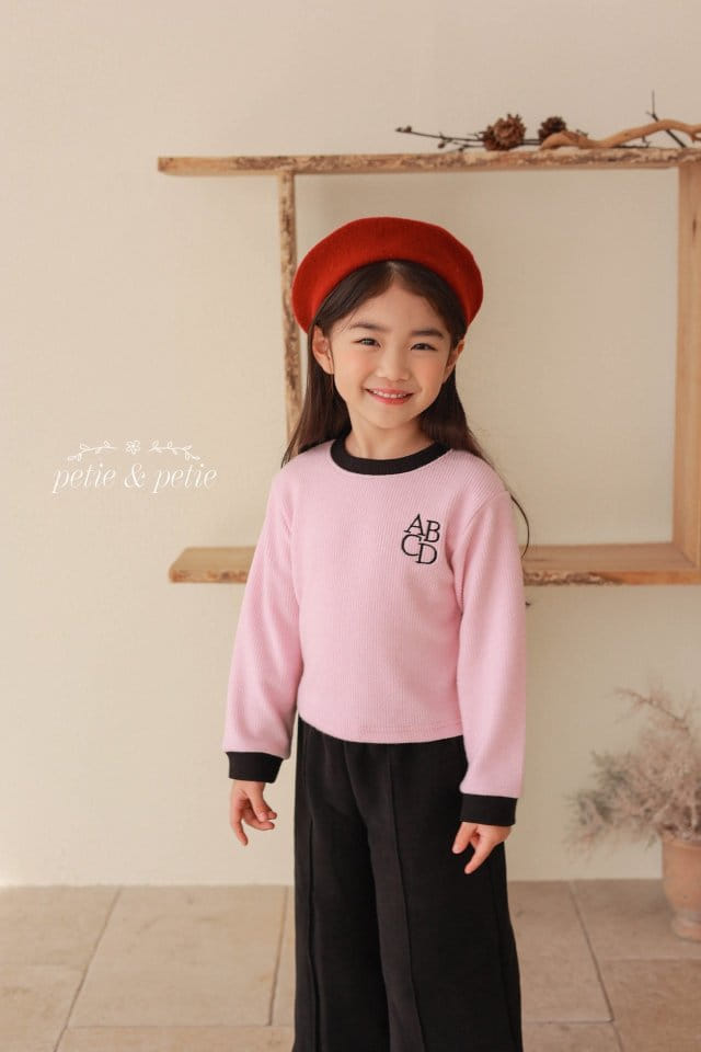 Petit & Petit - Korean Children Fashion - #minifashionista - ABCD Tee