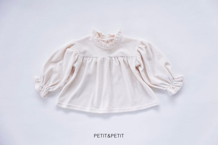 Petit & Petit - Korean Children Fashion - #minifashionista - Veloure Blouse - 7