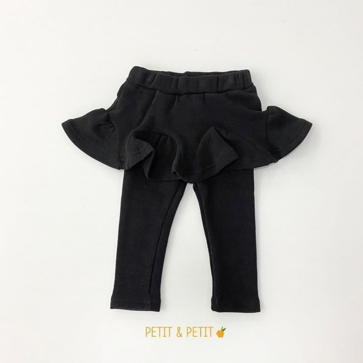 Petit & Petit - Korean Children Fashion - #magicofchildhood - Pom Skirt Leggings - 4