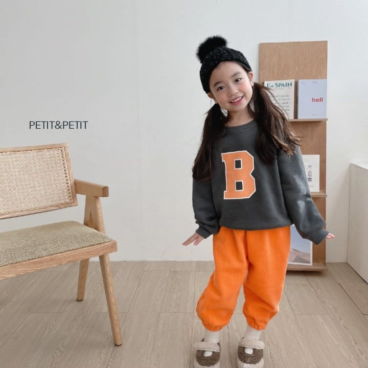 Petit & Petit - Korean Children Fashion - #minifashionista - B Top Bottom Set - 8