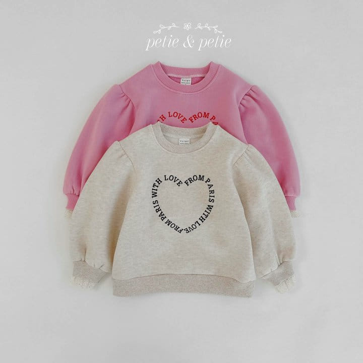 Petit & Petit - Korean Children Fashion - #prettylittlegirls - Heart Sweatshirt - 11