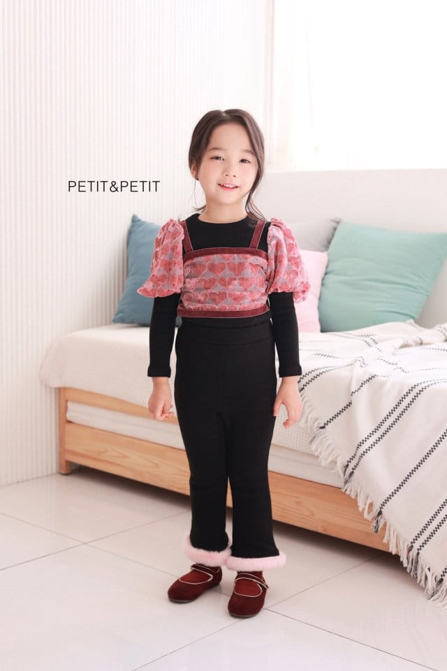 Petit & Petit - Korean Children Fashion - #prettylittlegirls - Heart Bustier