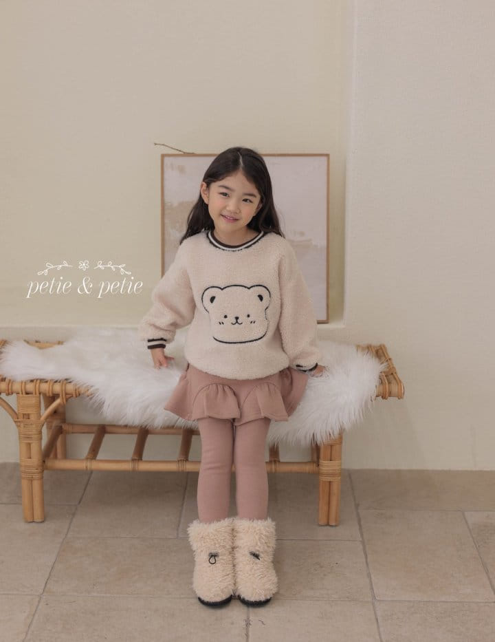 Petit & Petit - Korean Children Fashion - #stylishchildhood - Bear Sweatshirt - 10