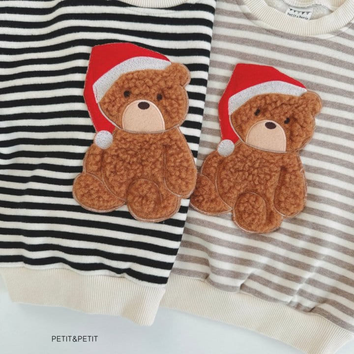 Petit & Petit - Korean Children Fashion - #toddlerclothing - Bbogle Bear Sweatshirt - 4