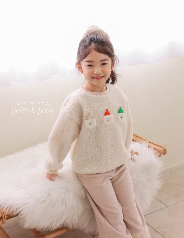 Petit & Petit - Korean Children Fashion - #todddlerfashion - Three Bear Sweatshirt - 10