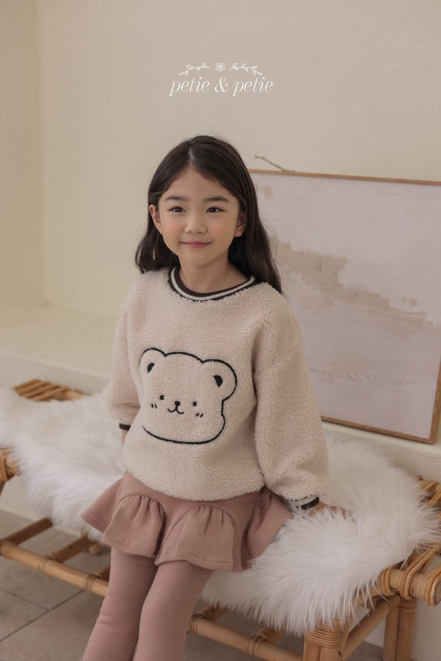 Petit & Petit - Korean Children Fashion - #toddlerclothing - Bear Sweatshirt - 9