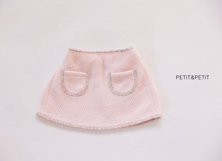 Petit & Petit - Korean Children Fashion - #toddlerclothing - Pocket Skirt