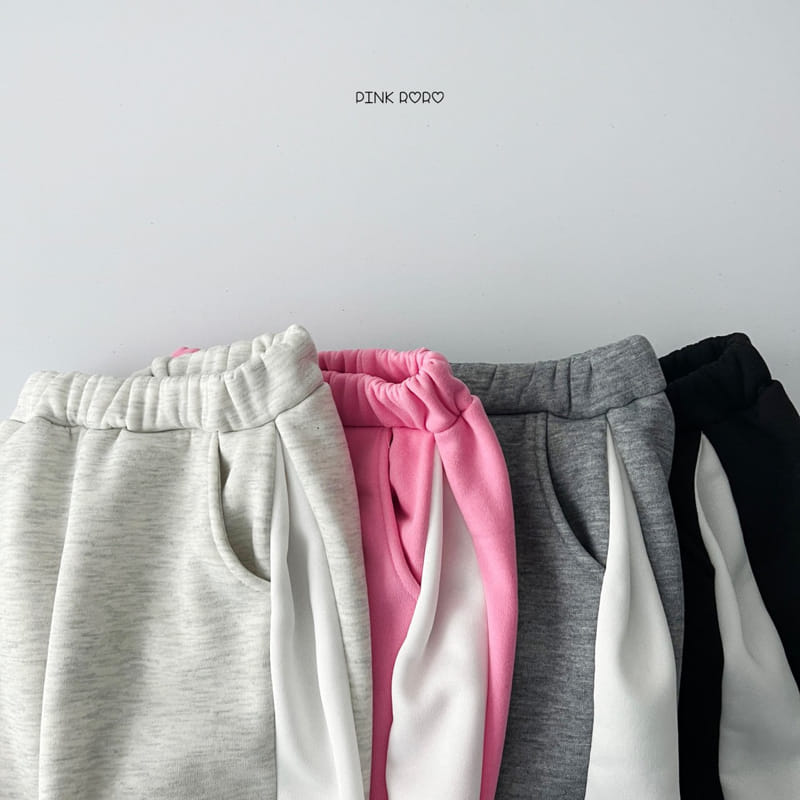 Pink Roro - Korean Children Fashion - #littlefashionista - Celeb Track Pants - 2