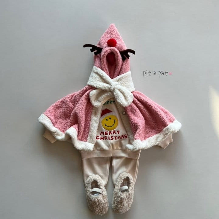 Pitapat - Korean Children Fashion - #discoveringself - Rudolf cape - 9