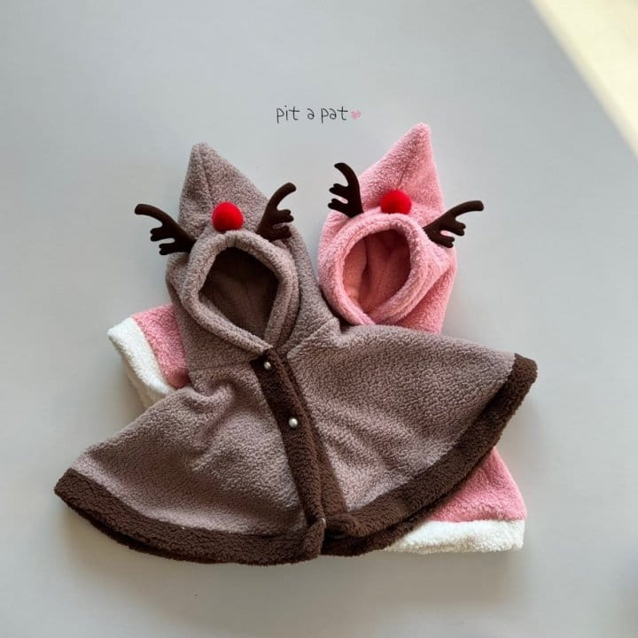 Pitapat - Korean Children Fashion - #prettylittlegirls - Rudolf cape - 2