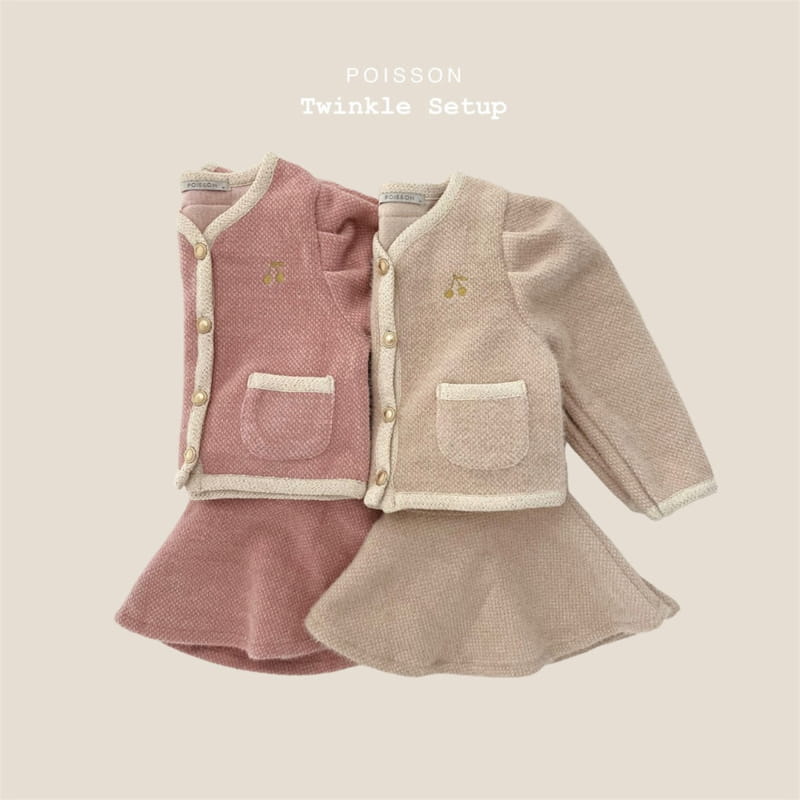 Poisson - Korean Children Fashion - #magicofchildhood - Twrinkle Set UP