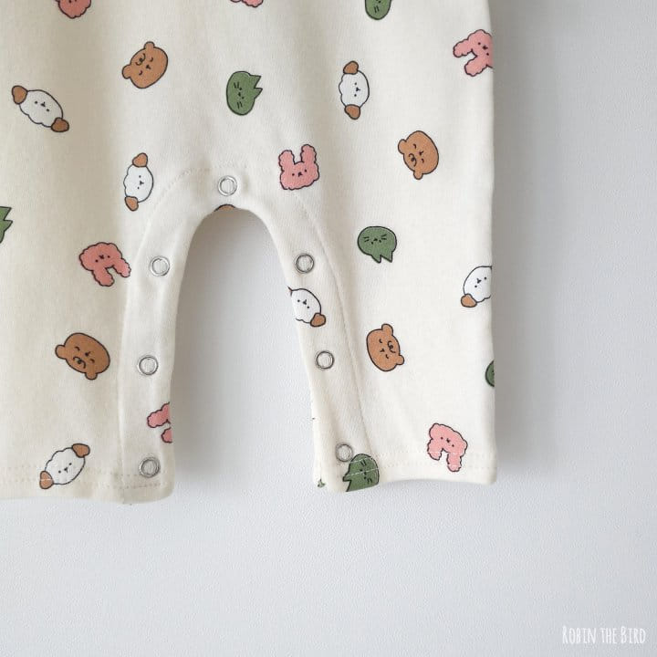 Saerobin - Korean Baby Fashion - #babyfashion - Animal Jumpsuit - 5