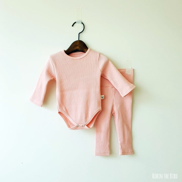 Saerobin - Korean Baby Fashion - #babyoninstagram - Rib Bodysit - 10