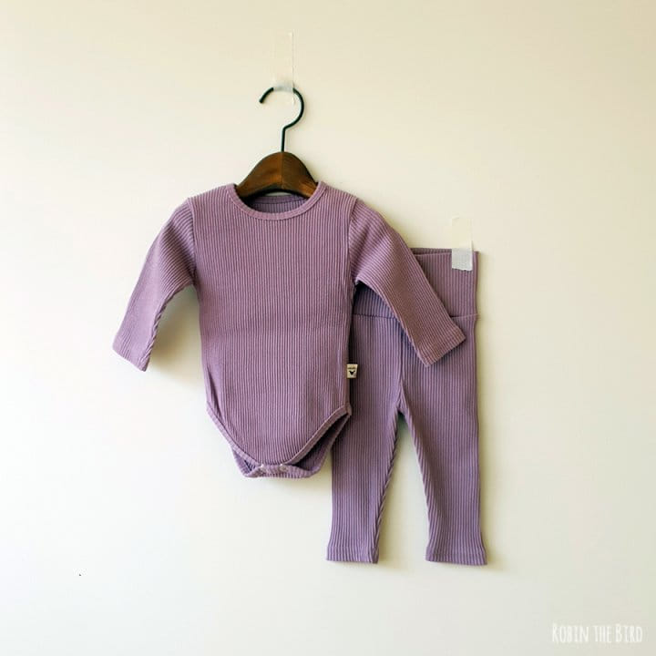 Saerobin - Korean Baby Fashion - #babyootd - Rib Bodysit - 11