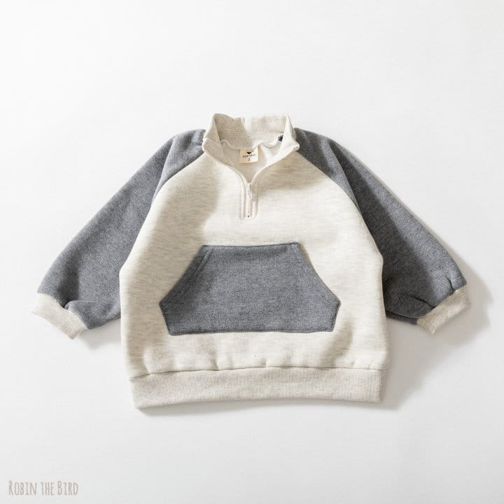 Saerobin - Korean Children Fashion - #fashionkids - Fleece Half Sweatshirt