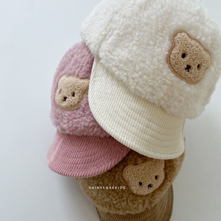 Shinseage Kids - Korean Children Fashion - #discoveringself - Bear bbogle Cap - 10