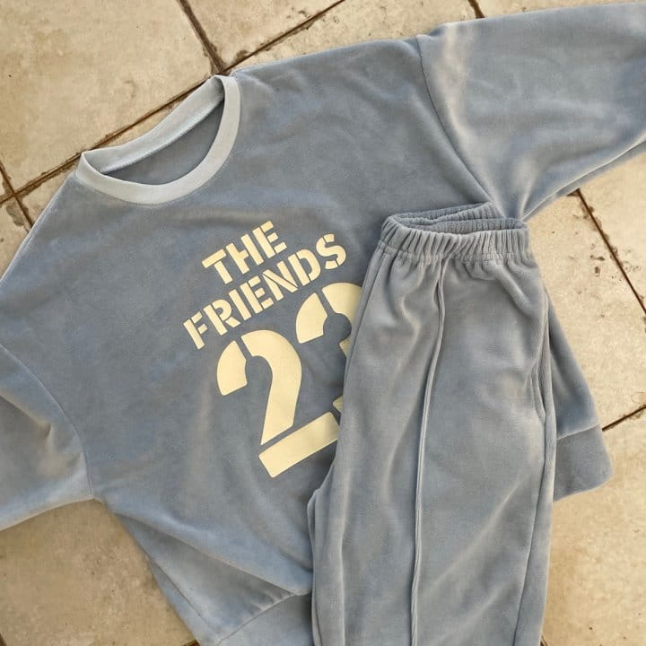 Slow B - Korean Children Fashion - #stylishchildhood - Friends Sweatshirt - 11