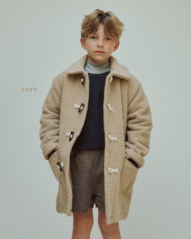 Soye - Korean Children Fashion - #Kfashion4kids - Teddy Coat