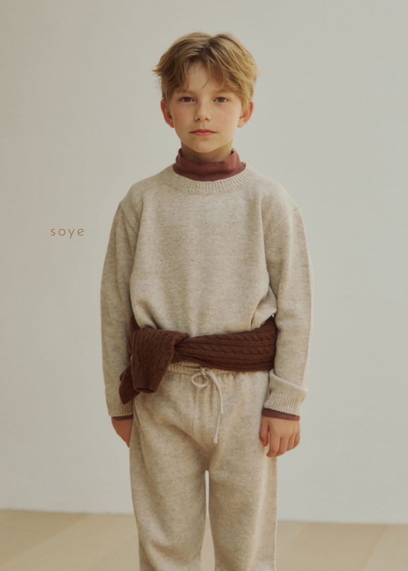 Soye - Korean Children Fashion - #childofig - Double Turtleneck Tee