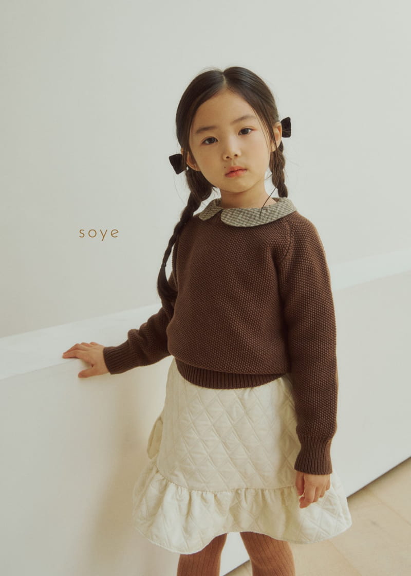 Soye - Korean Children Fashion - #designkidswear - Embo Skirt - 6