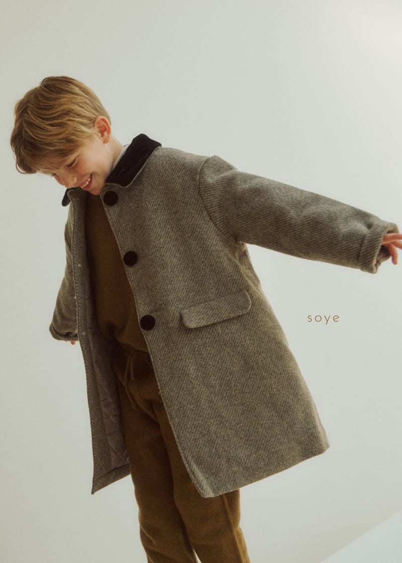 Soye - Korean Children Fashion - #fashionkids - Velvet Ring Coat - 11