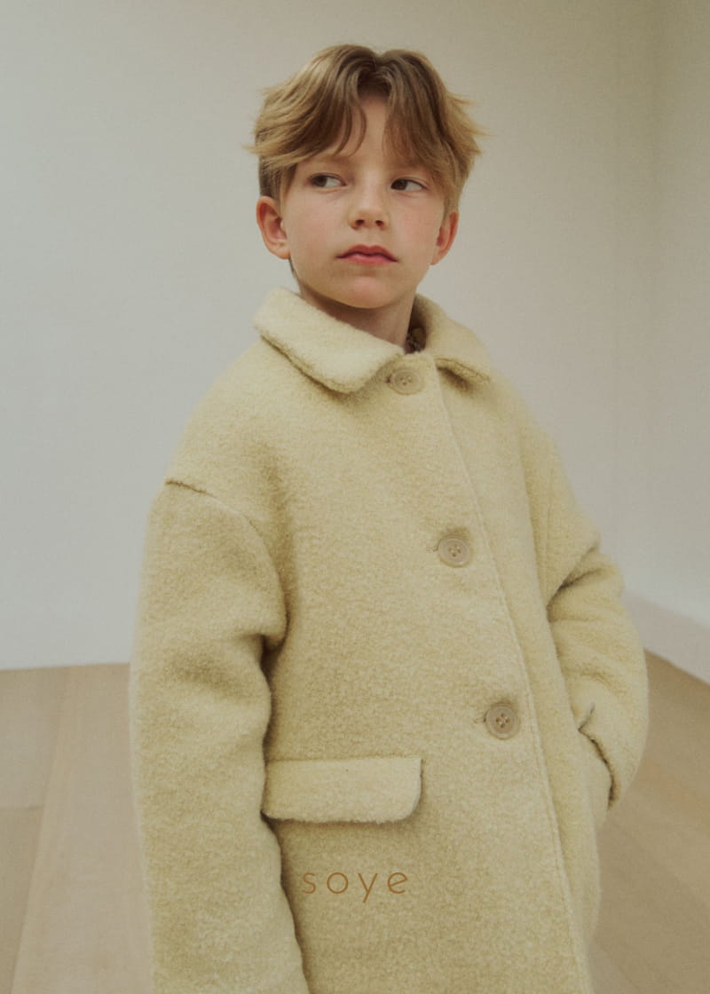 Soye - Korean Children Fashion - #kidsstore - Pale Coat - 4