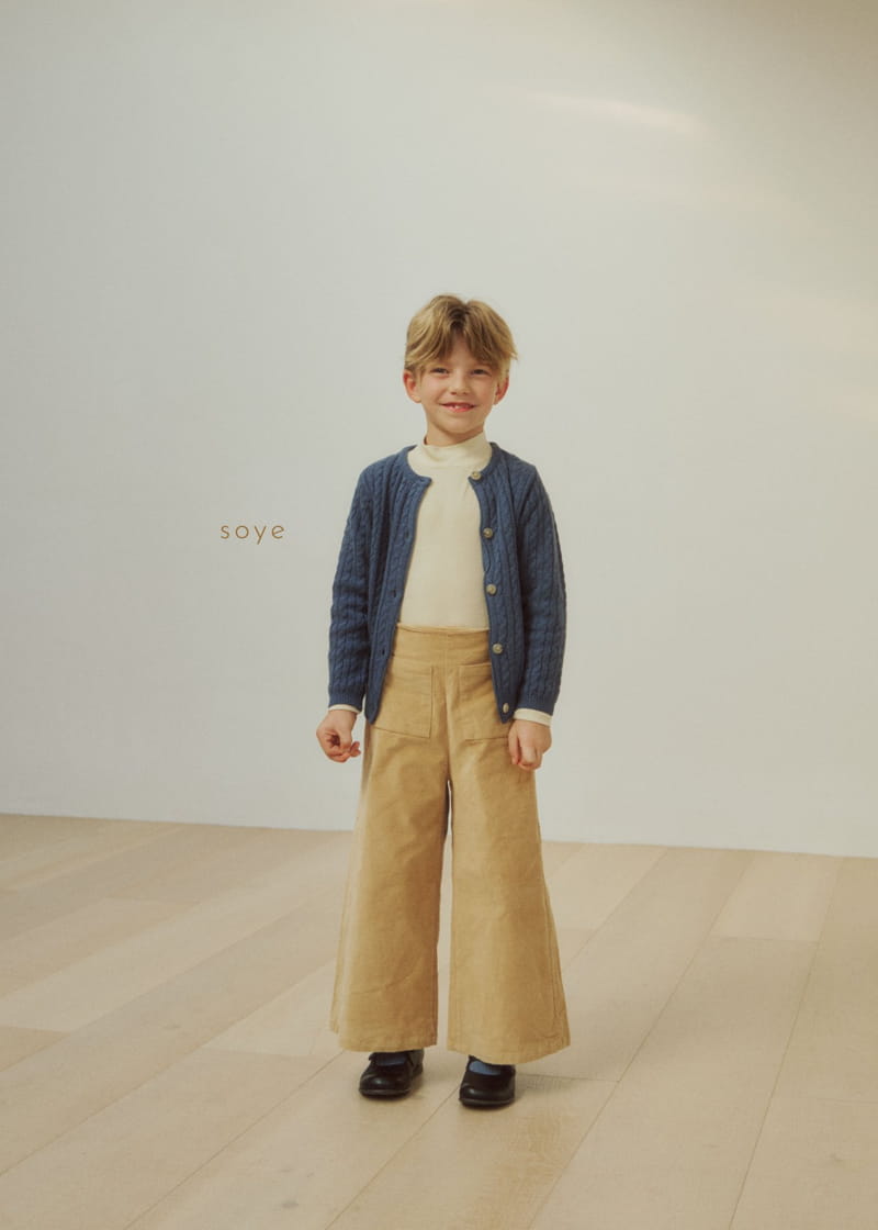 Soye - Korean Children Fashion - #littlefashionista - Tone Check Pants - 3