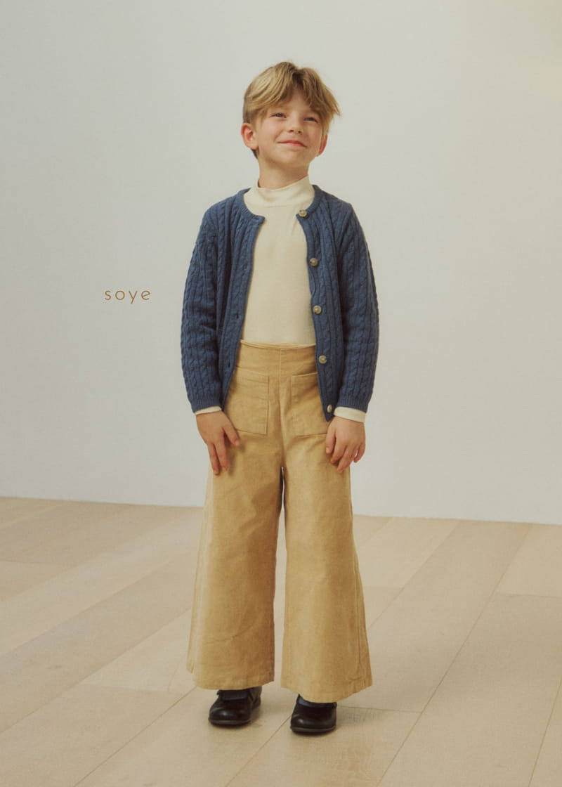 Soye - Korean Children Fashion - #littlefashionista - Tone Check Pants - 4