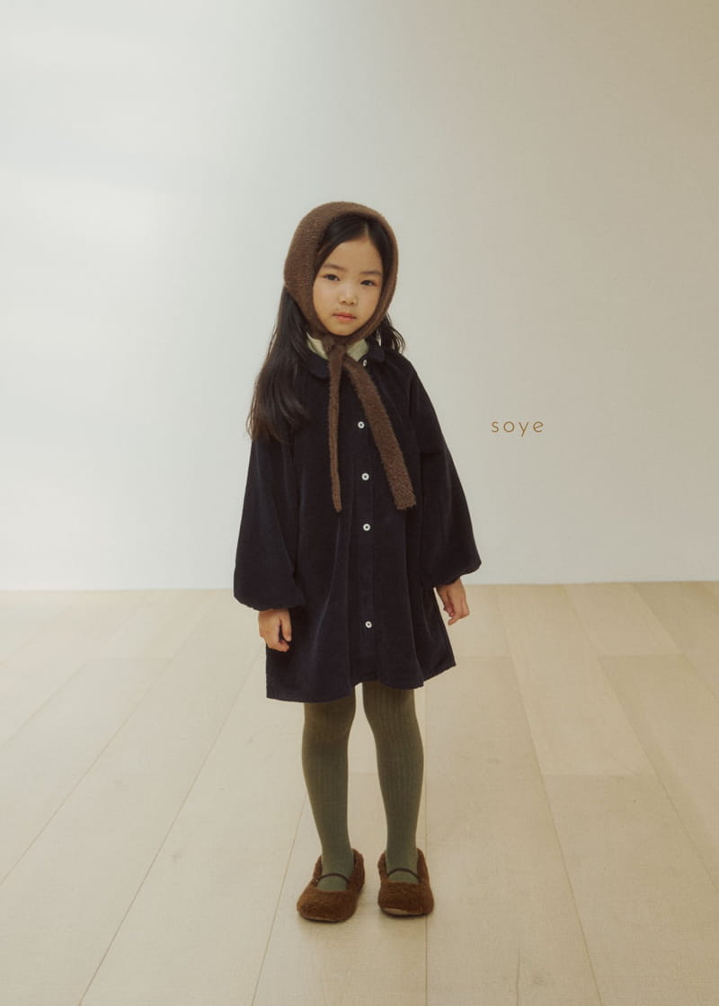 Soye - Korean Children Fashion - #minifashionista - Corduroy One-piece - 3