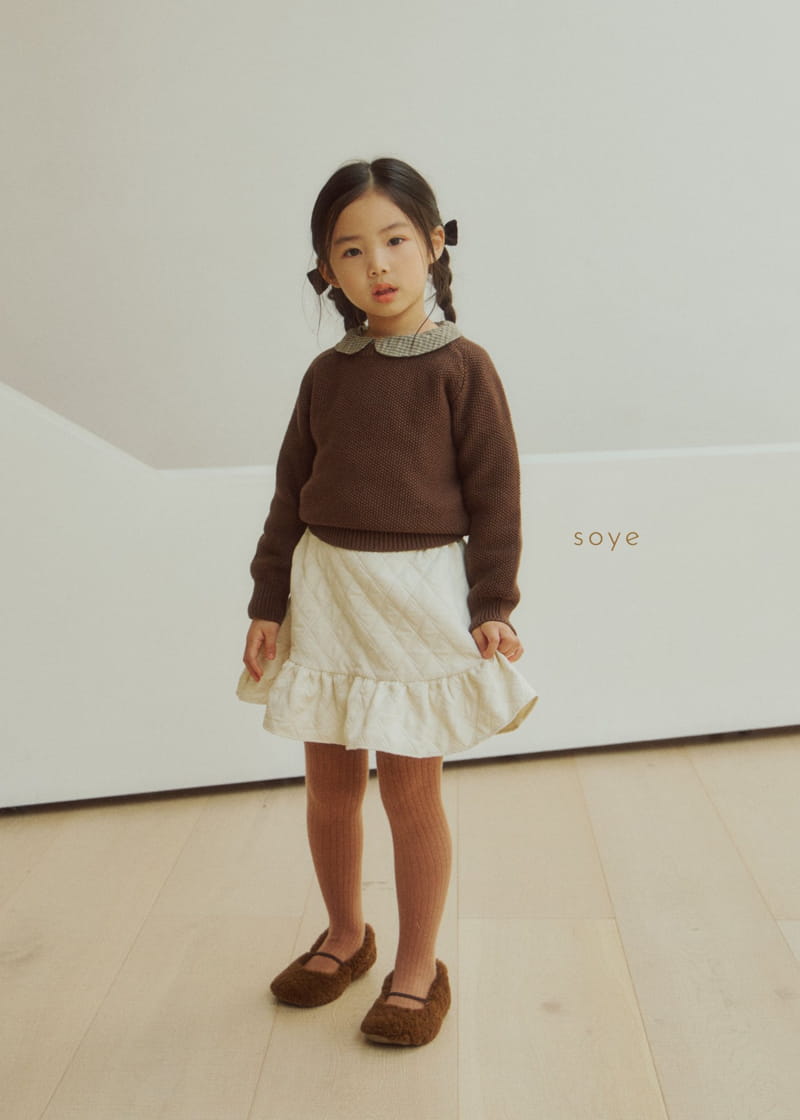 Soye - Korean Children Fashion - #stylishchildhood - Embo Skirt - 3