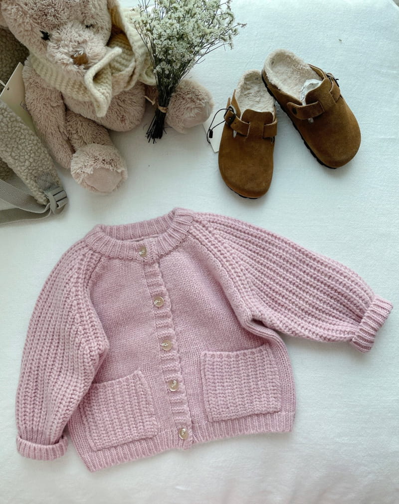 Studio M - Korean Children Fashion - #prettylittlegirls - Shell Cardigan - 12