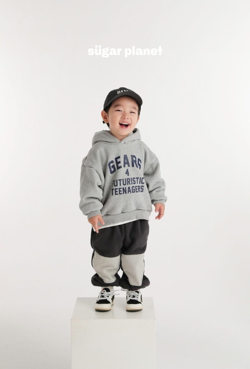 Sugar Planet - Korean Children Fashion - #childofig - Geer Hoody Tee - 3