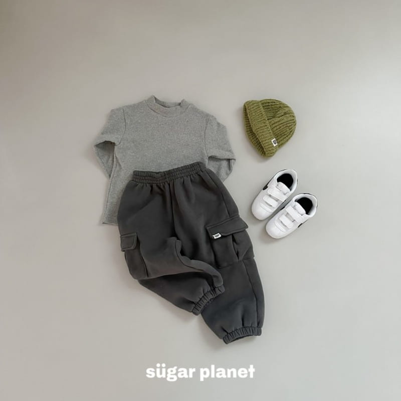 Sugar Planet - Korean Children Fashion - #Kfashion4kids - Dduk Ddak Half Turtleneck Tee - 4