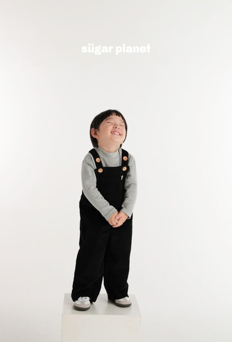 Sugar Planet - Korean Children Fashion - #magicofchildhood - Dduk Ddak Half Turtleneck Tee - 5