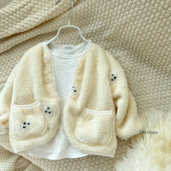 The Grace - Korean Children Fashion - #kidsshorts - Agape Cardigan - 2