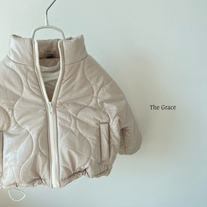 The Grace - Korean Children Fashion - #kidzfashiontrend - Shinning Padding JAcket - 3