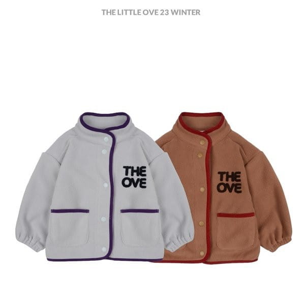 The Little Ove - Korean Children Fashion - #minifashionista - Bookle Fleece Jacket