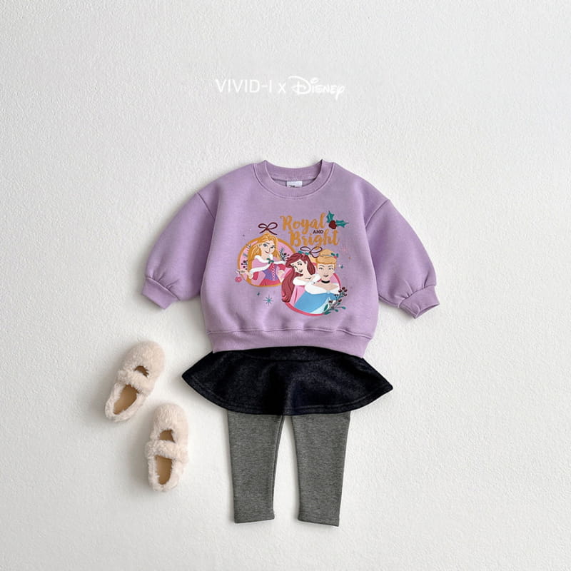 Vivid I - Korean Children Fashion - #Kfashion4kids - Winter D Skirt Leggings Top Bottom Set - 5