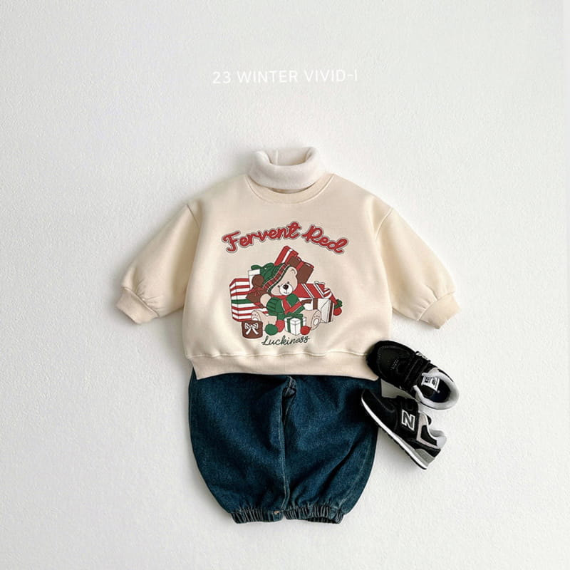 Vivid I - Korean Children Fashion - #Kfashion4kids - Gift Bear Sweatshirt - 6