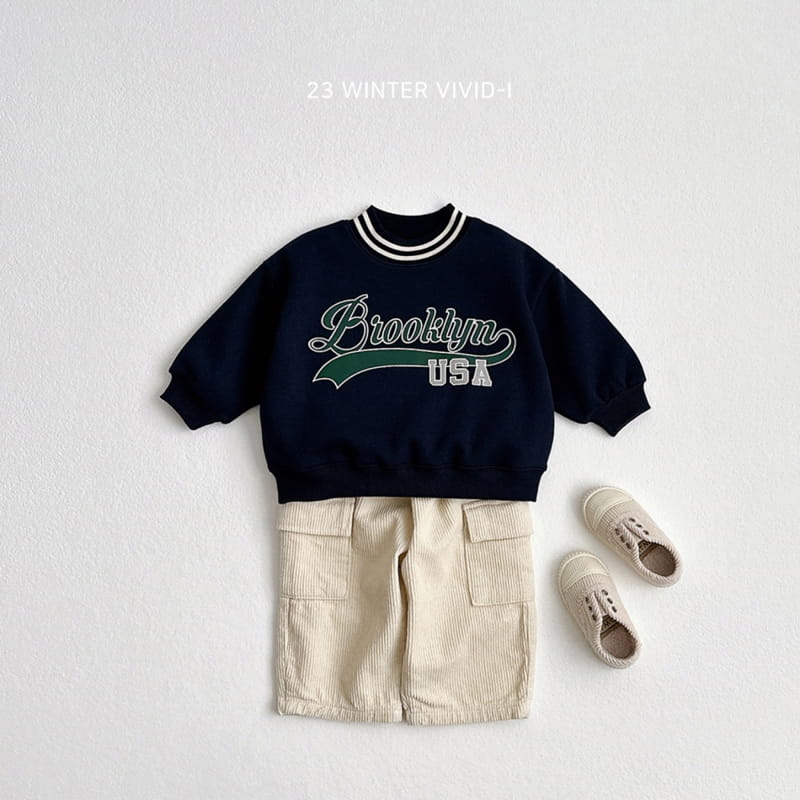 Vivid I - Korean Children Fashion - #Kfashion4kids - Brooklyn Sweatshirt - 8