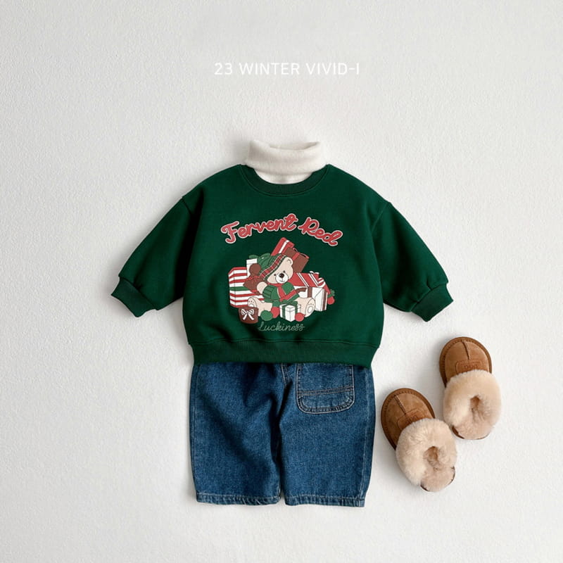 Vivid I - Korean Children Fashion - #childofig - Gift Bear Sweatshirt - 11