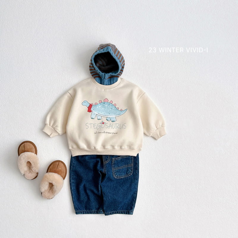 Vivid I - Korean Children Fashion - #childofig - Winter Jurrasic Sweatshirt - 5