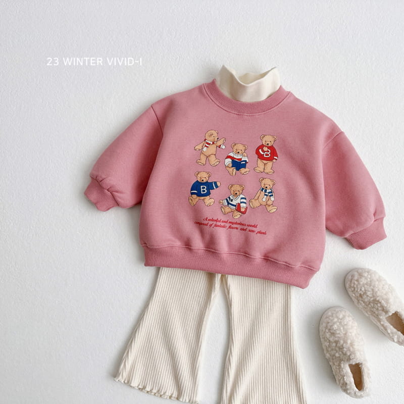 Vivid I - Korean Children Fashion - #childofig - Six Bear Sweatshirt - 12