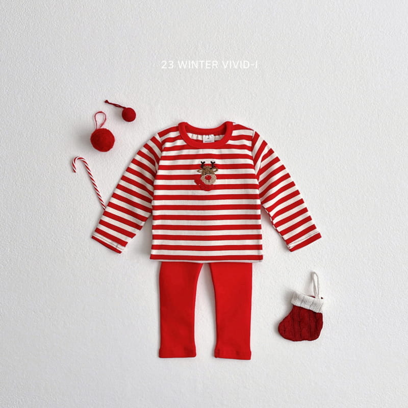 Vivid I - Korean Children Fashion - #childrensboutique - Rudolf Santa Easywear - 3