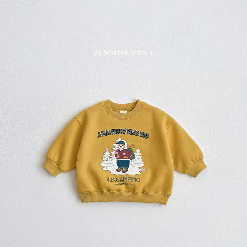 Vivid I - Korean Children Fashion - #childrensboutique - Bear Traking Sweatshirt - 4