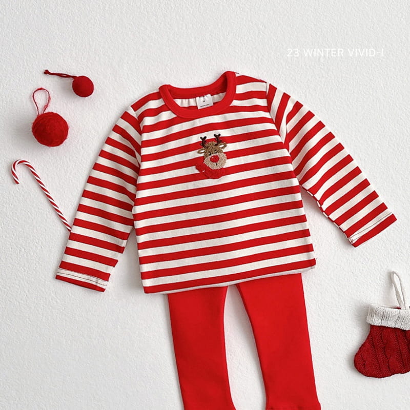 Vivid I - Korean Children Fashion - #childrensboutique - Rudolf Santa Easywear - 4