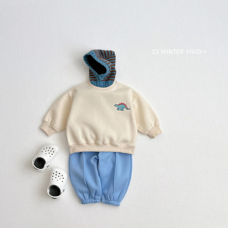 Vivid I - Korean Children Fashion - #designkidswear - Dino Sweatshirt - 6